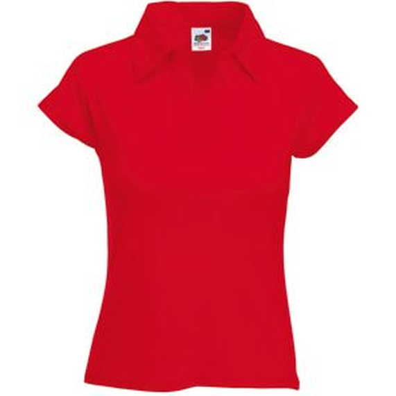[Поло женское LADY-FIT RIB POLO 220]