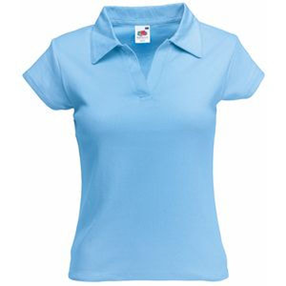 [Поло женское LADY-FIT RIB POLO 220]