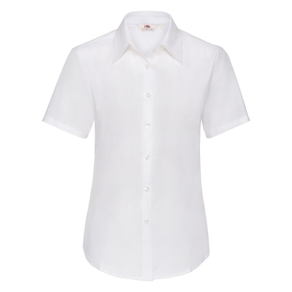 [Рубашка женская SHORT SLEEVE OXFORD SHIRT LADY-FIT 130]