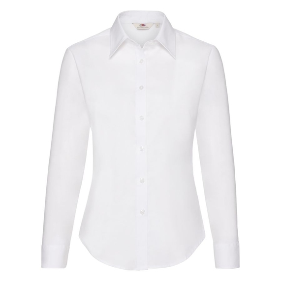 [Рубашка женская LONG SLEEVE OXFORD SHIRT LADY-FIT 130]