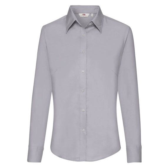 [Рубашка женская LONG SLEEVE OXFORD SHIRT LADY-FIT 135]