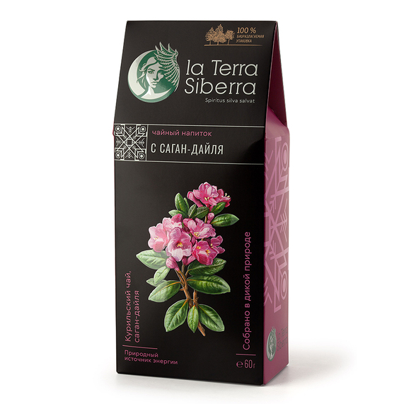 [Чайный напиток со специями из серии "La Terra Siberra" с саган-дайля 60 гр.]