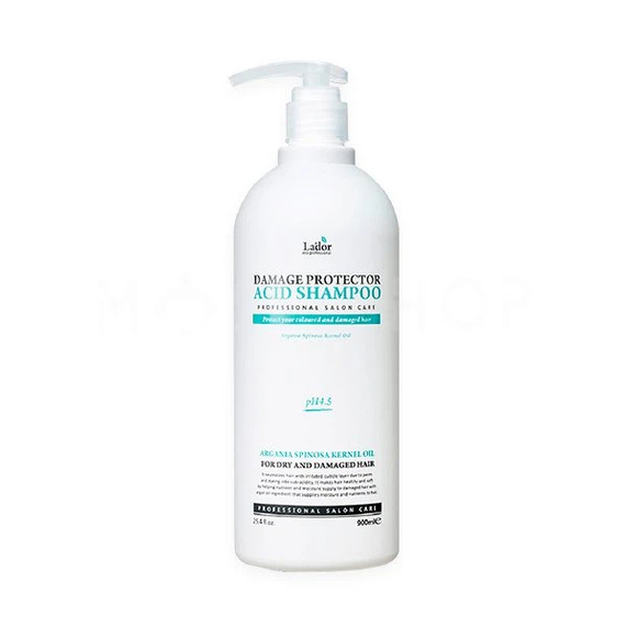 [Шампунь для волос с аргановым маслом Lador Damage Protector Acid Shampoo, 900 мл]