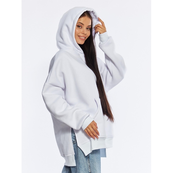 [Худи унисекс оверсайз BB Vancouver 2XL/3XL Белый 2XL/3XXL]