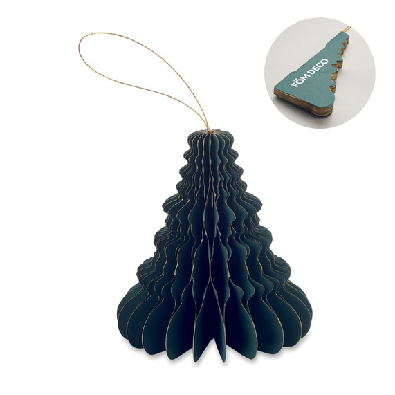 [Christmas paper tree hanger зеленый]