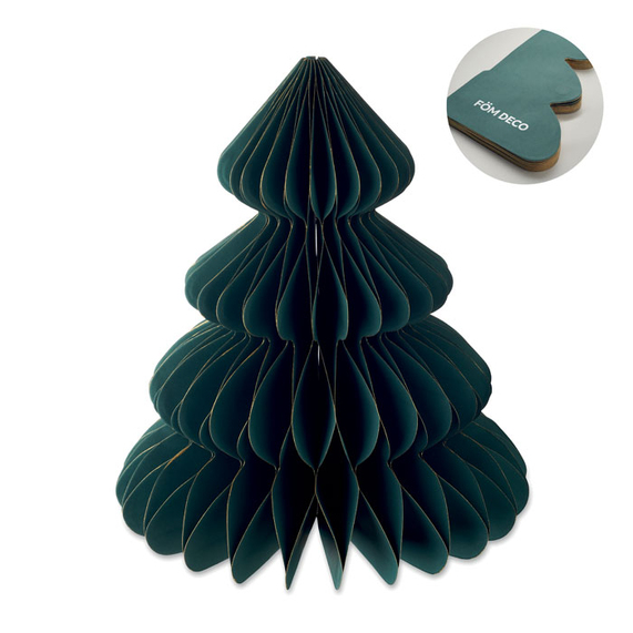[Paper Xmas tree decoration зеленый]