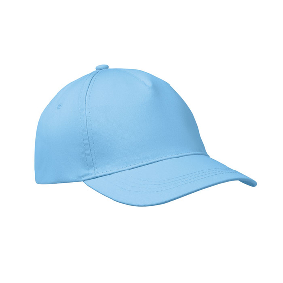 [5 panel baseball cap голубой]