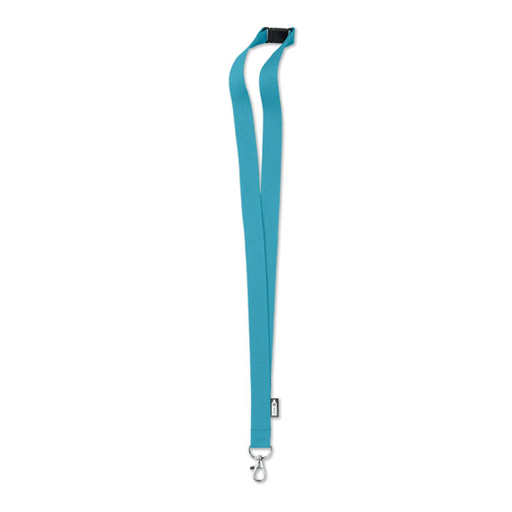 [Lanyard in RPET 20 mm бирюзовый]