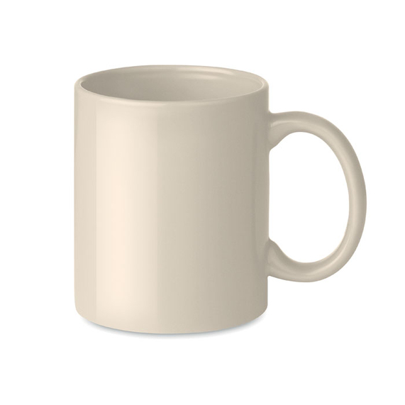 [Coloured ceramic mug 300ml бежевый]