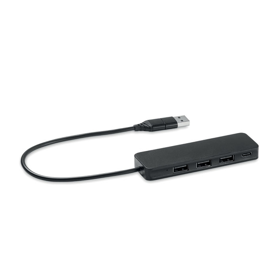 [Разветвитель USB черный]