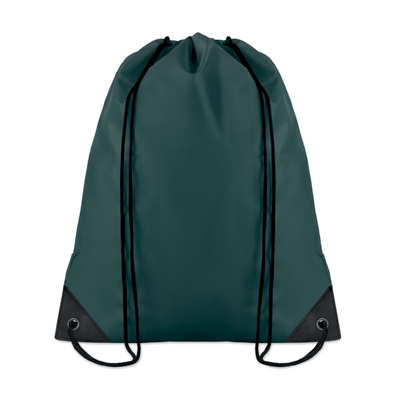 [190T Polyester drawstring bag тёмно-зелёный]