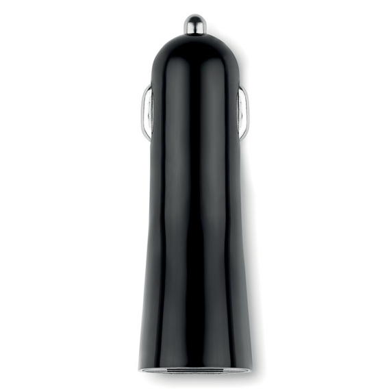[Автомобильный USB-адаптер черный]