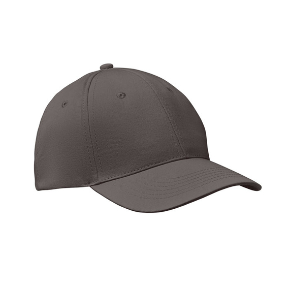 [6 panels baseball cap каменный серый]