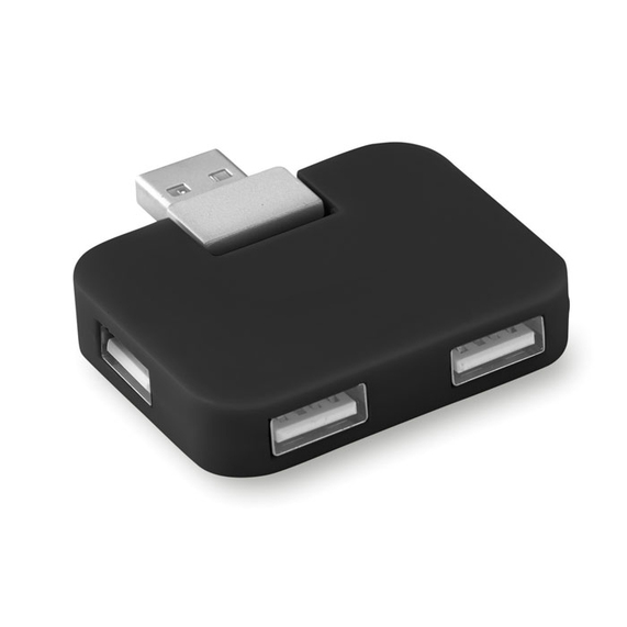 [USB разветвитель черный]