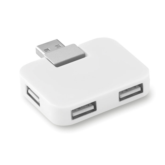 [USB разветвитель белый]