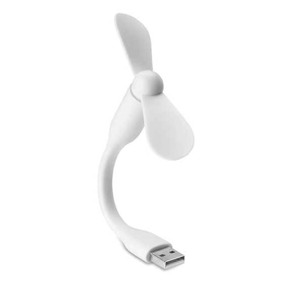[Настольный USB вентилятор белый]