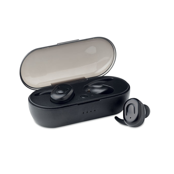 [Наушники в футляре-зарядке черный]