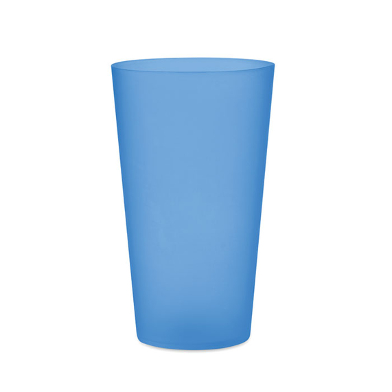 [Reusable event cup 500ml прозрачно-голубой]