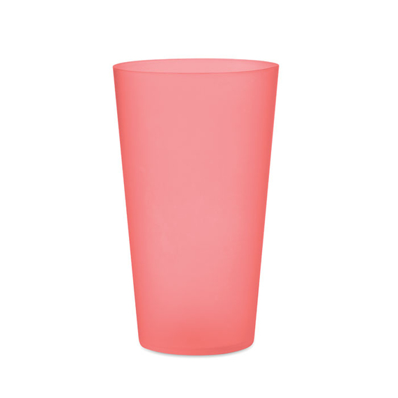 [Reusable event cup 500ml прозрачно-красный]
