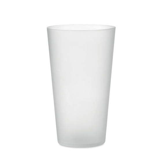 [Reusable event cup 500ml прозрачно-белый]