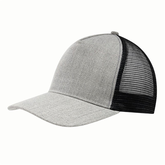 [Бейсболка CASUAL FIT, 5 клиньев Чёрный]