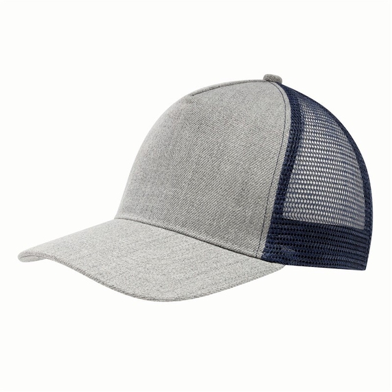 [Бейсболка CASUAL FIT, 5 клиньев Синий]