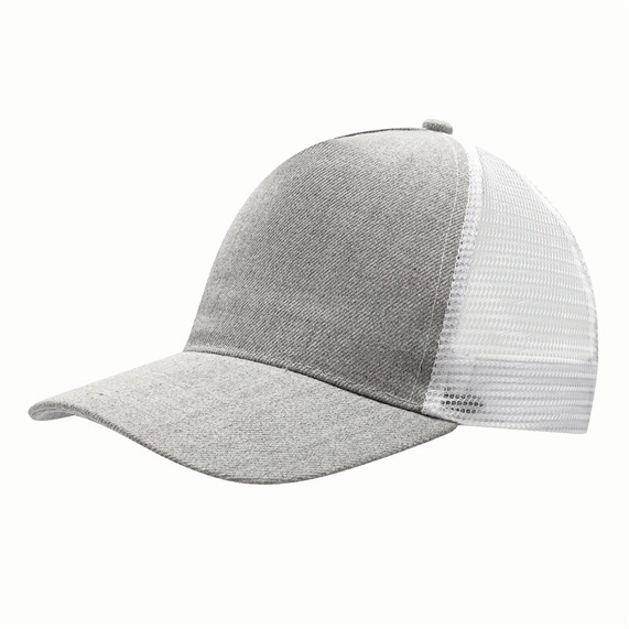 [Бейсболка CASUAL FIT, 5 клиньев Белый]