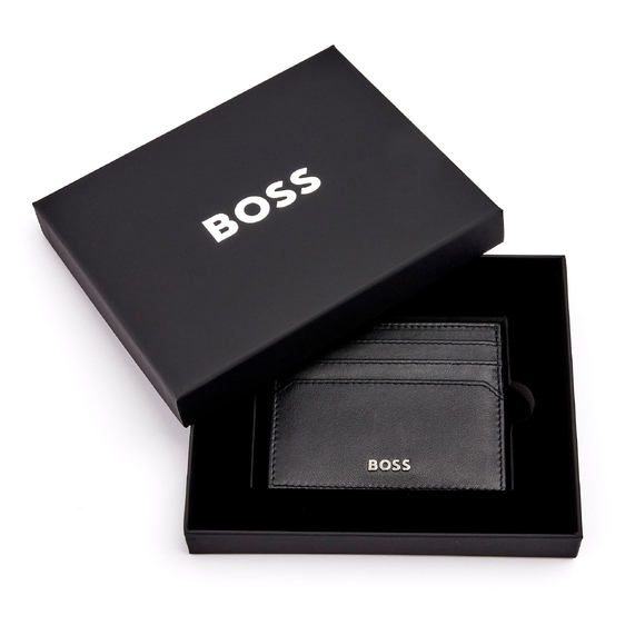 [Картхолдер Hugo Boss - Classic Grained Чёрный]