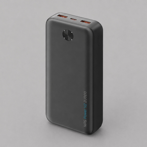 [Внешний АКБ NRG Power V2 20000 мА-ч, 2A, 2xUSB]