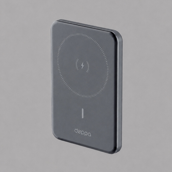 [Внешний АКБ NRG MageSafe Alum 5000 мА-ч, 15Вт QI]