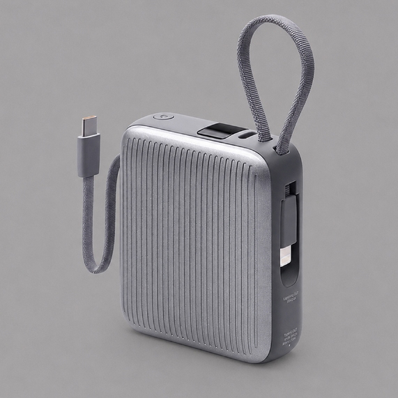 [Внешний АКБ NRG Turbo Cable 10000 mAh, 22,5Вт]