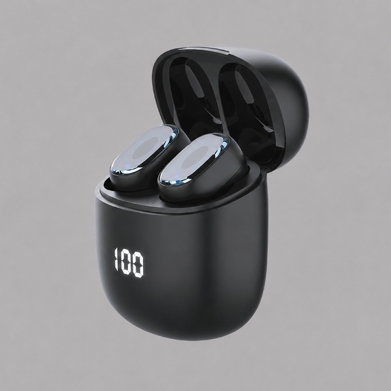 [Беспроводные наушники с микрофоном Air Buds Pro, TWS, BT 5.3, LED, 300 мАч]