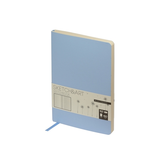 [Скетчбук А5 «Sketch & Art» 100 г/м2, soft-touch]