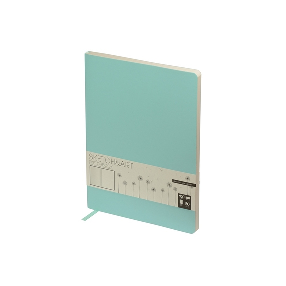 [Скетчбук B5 «Sketch & Art» 100 г/м2, soft-touch]