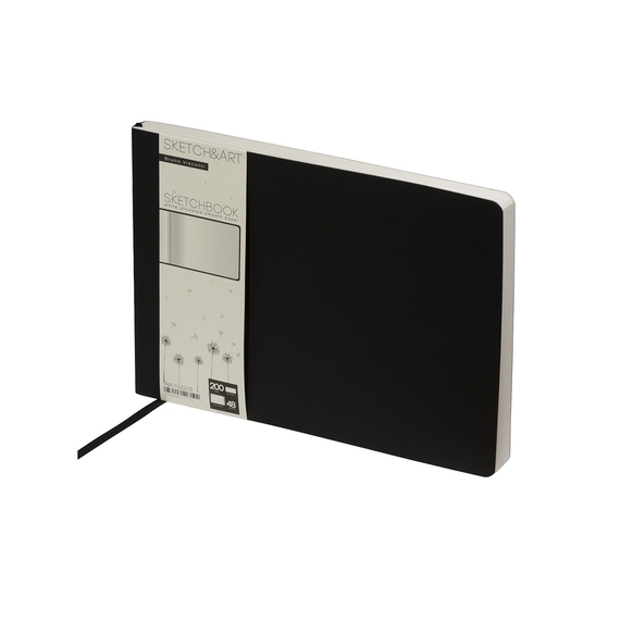 [Скетчбук B5 «Sketch & Art» 200 г/м2, soft-touch]