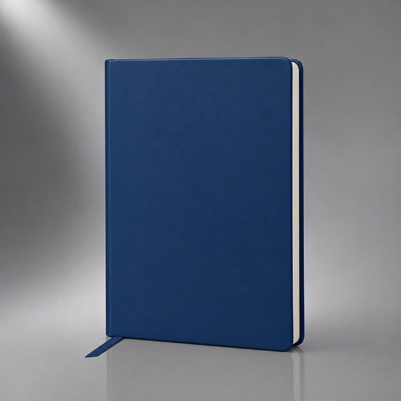 [Блокнот в твердой обложке А5 «C2» софт-тач]