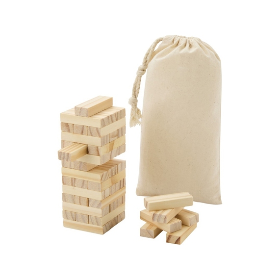[Деревянная игра «Jumble», натуральный]