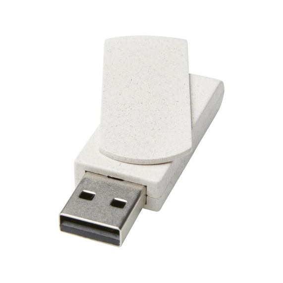 [USB 2.0-флешка на 16ГБ «Rotate» из пшеничной соломы]