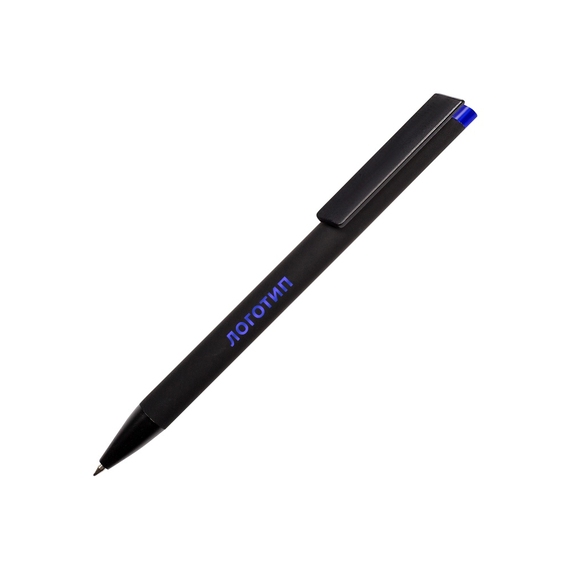 [Ручка металлическая шариковая «Taper Metal» soft-touch]