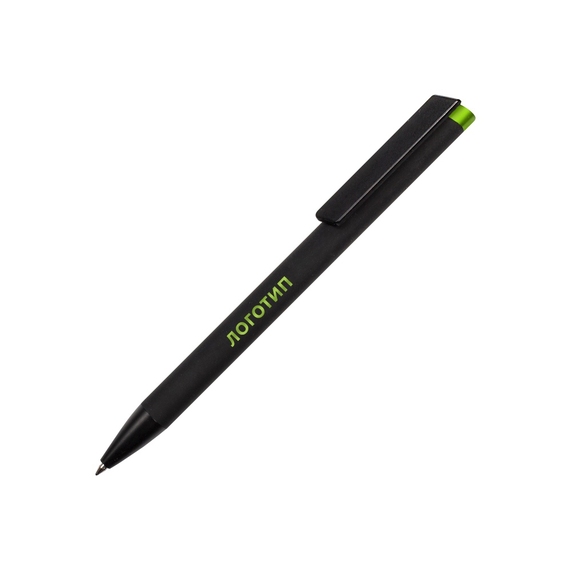[Ручка металлическая шариковая «Taper Metal» soft-touch]