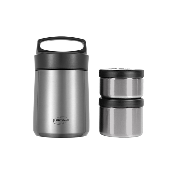 [Термос с двумя контейнерами THERMOcafe «TCLB-1480SY», 1480 мл]