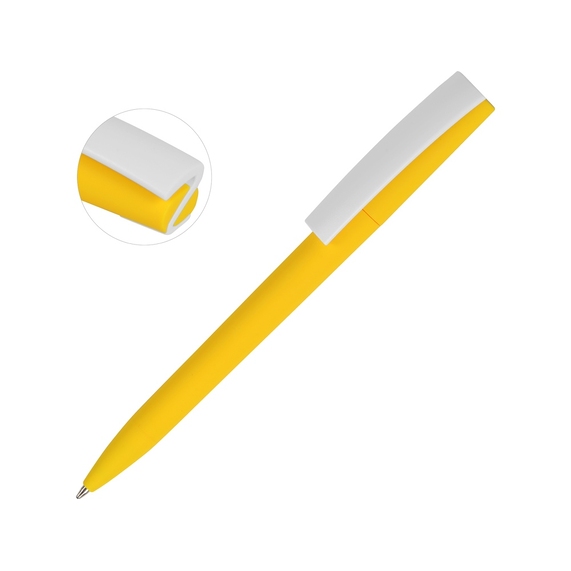 [Ручка пластиковая soft-touch шариковая «Zorro»]