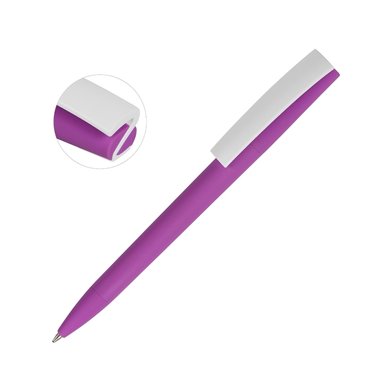 [Ручка пластиковая soft-touch шариковая «Zorro»]