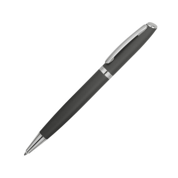 [Ручка металлическая soft-touch шариковая «Flow»]