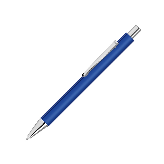 [Ручка шариковая металлическая «Pyra» soft-touch с зеркальной гравировкой]