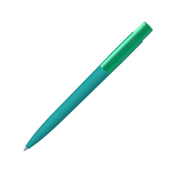 [Ручка шариковая «RECYCLED PET PEN PRO K transparent GUM» soft-touch]