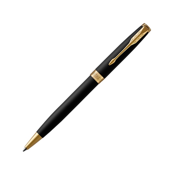 [Ручка шариковая Parker «Sonnet Core Matte Black GT»]