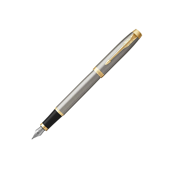 [Ручка перьевая Parker «IM Metal Brushed Metal GT»]
