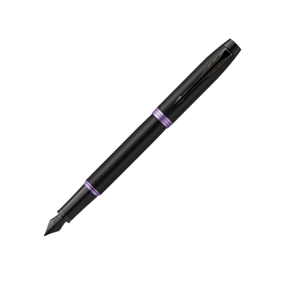 [Ручка перьевая Parker «IM Vibrant Rings Flame Amethyst Purple»]