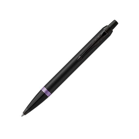 [Ручка шариковая Parker «IM Vibrant Rings Flame Amethyst Purple»]